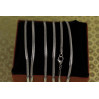 Ланцюг Xuping Jewelry плоский снейк 45 см 3 мм сріблястий