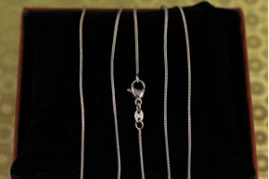 Цепь Xuping Jewelry джгут 45 см 1 мм сріблястий