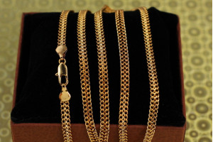 Цепь Xuping Jewelry пітон 45 см 4,5 мм золотистий