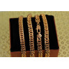 Ланцюг Xuping Jewelry кобра 50 см 7,5 мм золототистий